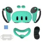 Silicone Kit For Meta Quest 3 with PP bag - Green-0