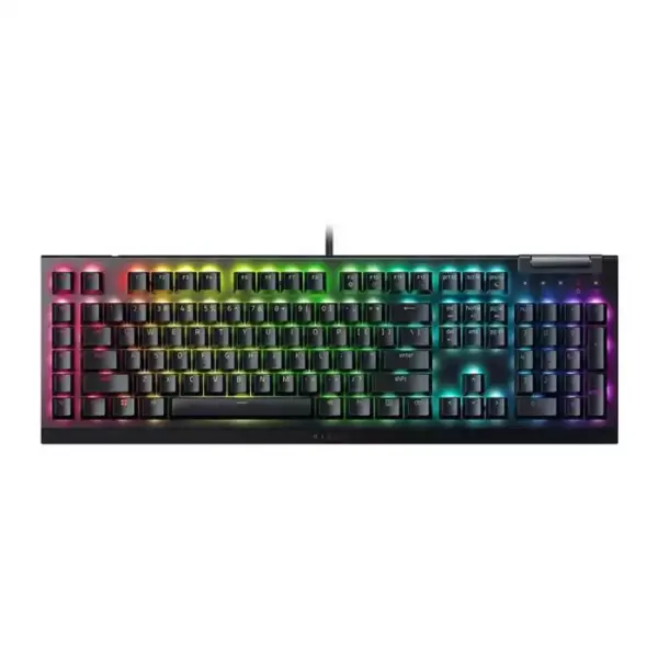 Razer Blackwidow V4 X Wired Mechanical Gaming Keyboard - Green Switch (Arabic)-0
