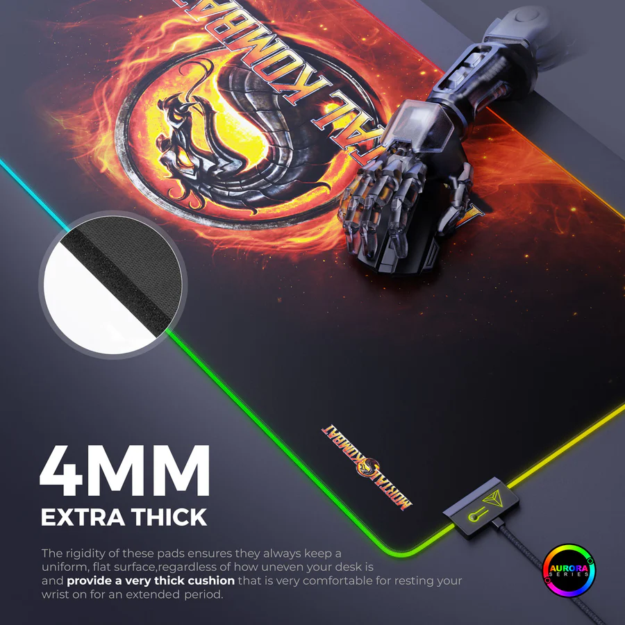 Cybeart Aurora Series Gaming Mouse Pad 900mm (Xxl) - Mortal Kombat-115916 Cybeart Aurora Series Gaming Mouse Pad 900mm (Xxl) - Mortal Kombat-115916
