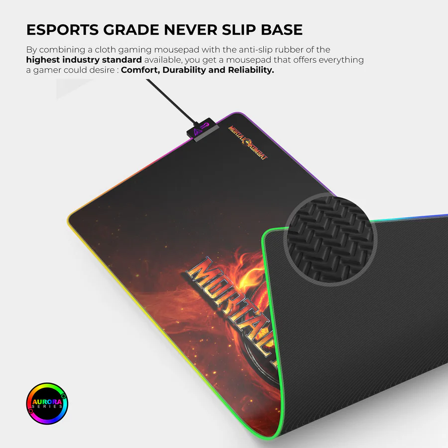 Cybeart Aurora Series Gaming Mouse Pad 900mm (Xxl) - Mortal Kombat-115918 Cybeart Aurora Series Gaming Mouse Pad 900mm (Xxl) - Mortal Kombat-115918