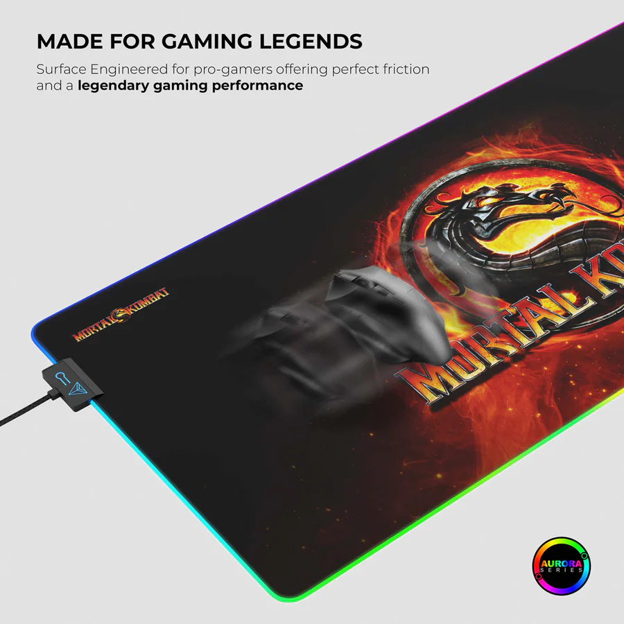 Cybeart Aurora Series Gaming Mouse Pad 900mm (Xxl) - Mortal Kombat-115919 Cybeart Aurora Series Gaming Mouse Pad 900mm (Xxl) - Mortal Kombat-115919