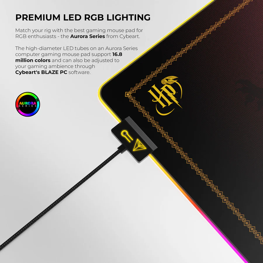Cybeart Aurora Series Gaming Mouse Pad 900mm (Xxl) - Gryffindor Classic-115947 Cybeart Aurora Series Gaming Mouse Pad 900mm (Xxl) - Gryffindor Classic-115947