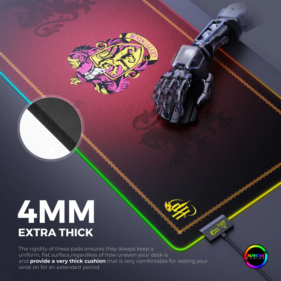 Cybeart Aurora Series Gaming Mouse Pad 900mm (Xxl) - Gryffindor Classic-115948 Cybeart Aurora Series Gaming Mouse Pad 900mm (Xxl) - Gryffindor Classic-115948