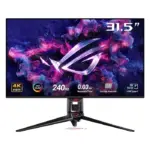 Asus Rog Swift Oled Pg32ucdm 32" 4k Qd-oled, 240hz, 0.03ms, Hdmi 2.1, G-sync Compatible Gaming Monitor - Black-0