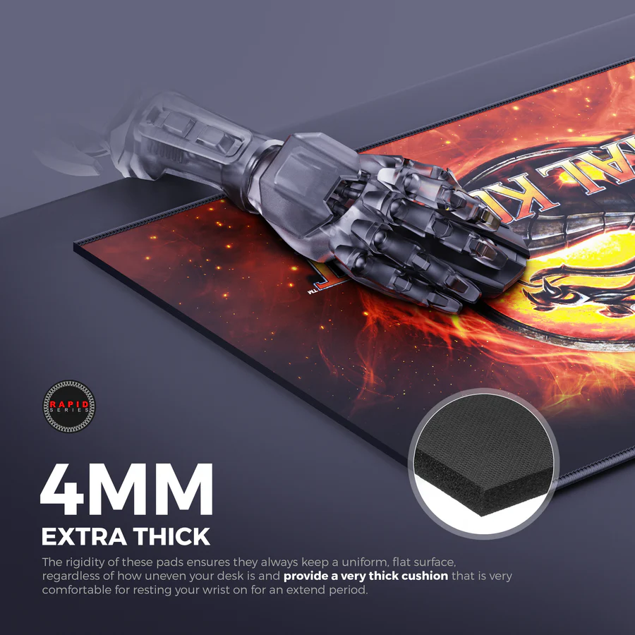 Cybeart Rapid Series Gaming Mouse Pad 900mm (Xxl) - Mortal Kombat-116107 Cybeart Rapid Series Gaming Mouse Pad 900mm (Xxl) - Mortal Kombat-116107