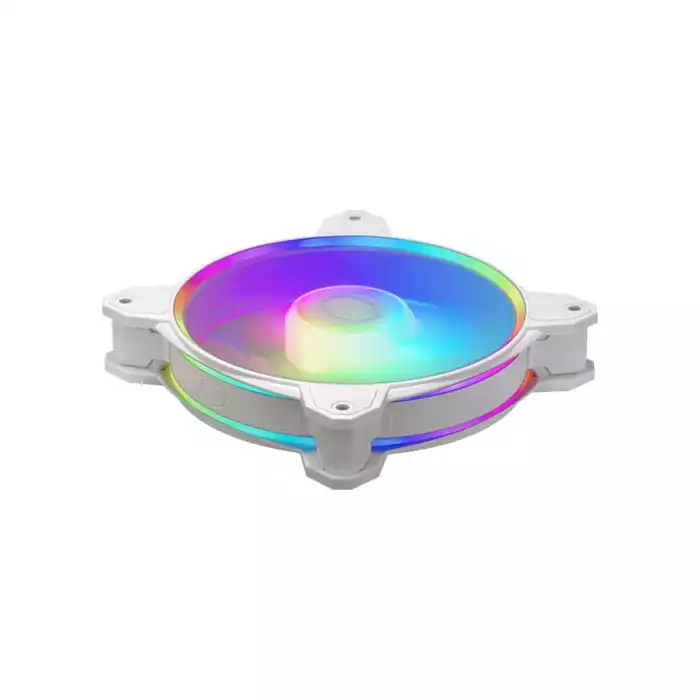Cooler Master Masterfan Mf120 Halo² 3 In 1 Argb Case Fan Kit - White-116346 Cooler Master Masterfan Mf120 Halo² 3 In 1 Argb Case Fan Kit - White-116346
