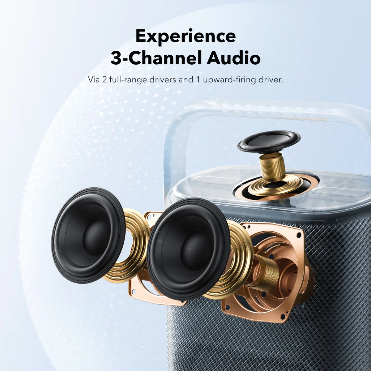 Anker Soundcore Motion X500 Surround Sound Bluetooth Speaker - Glitzy Blue-116784 Anker Soundcore Motion X500 Surround Sound Bluetooth Speaker - Glitzy Blue-116784