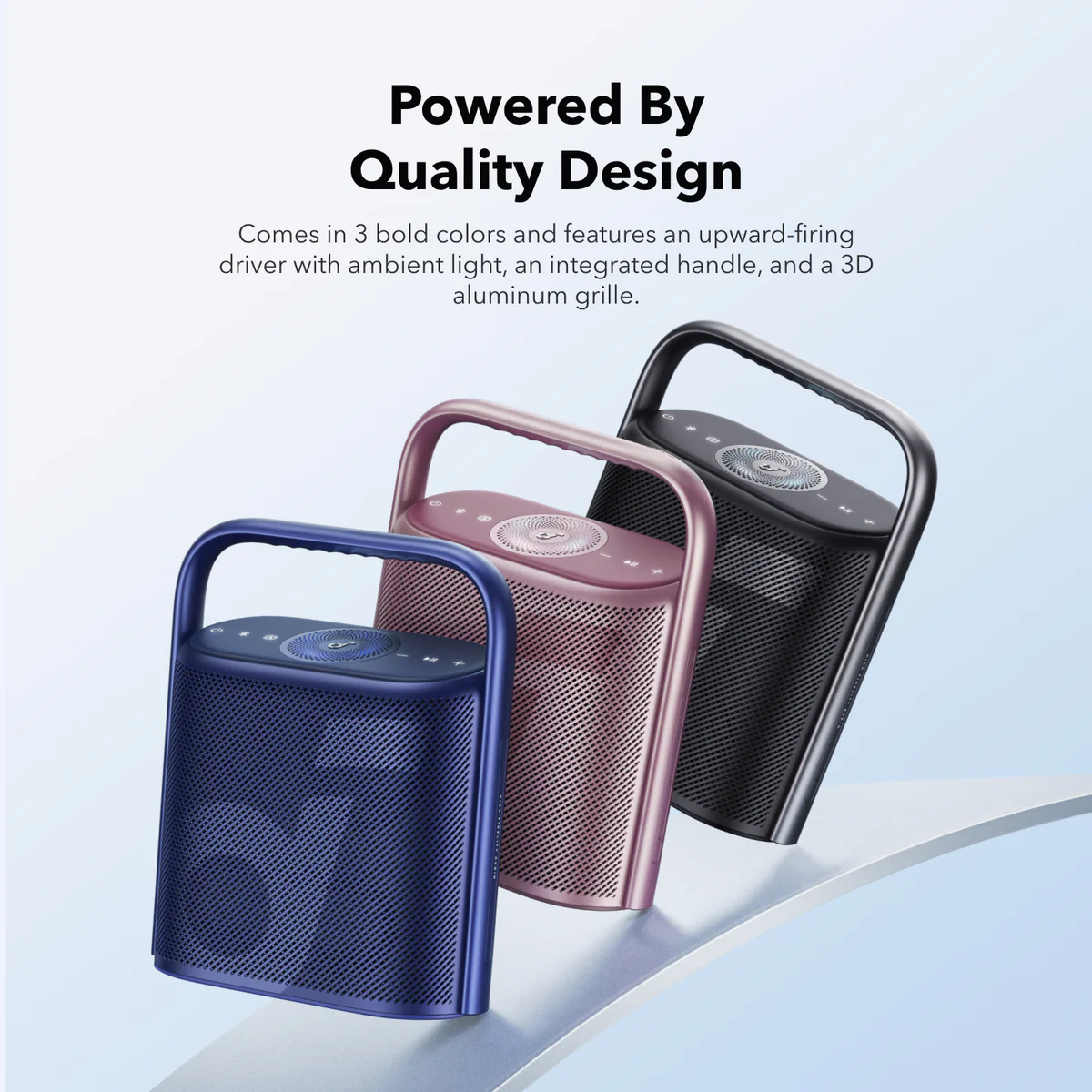 Anker Soundcore Motion X500 Surround Sound Bluetooth Speaker - Glitzy Blue-116785 Anker Soundcore Motion X500 Surround Sound Bluetooth Speaker - Glitzy Blue-116785