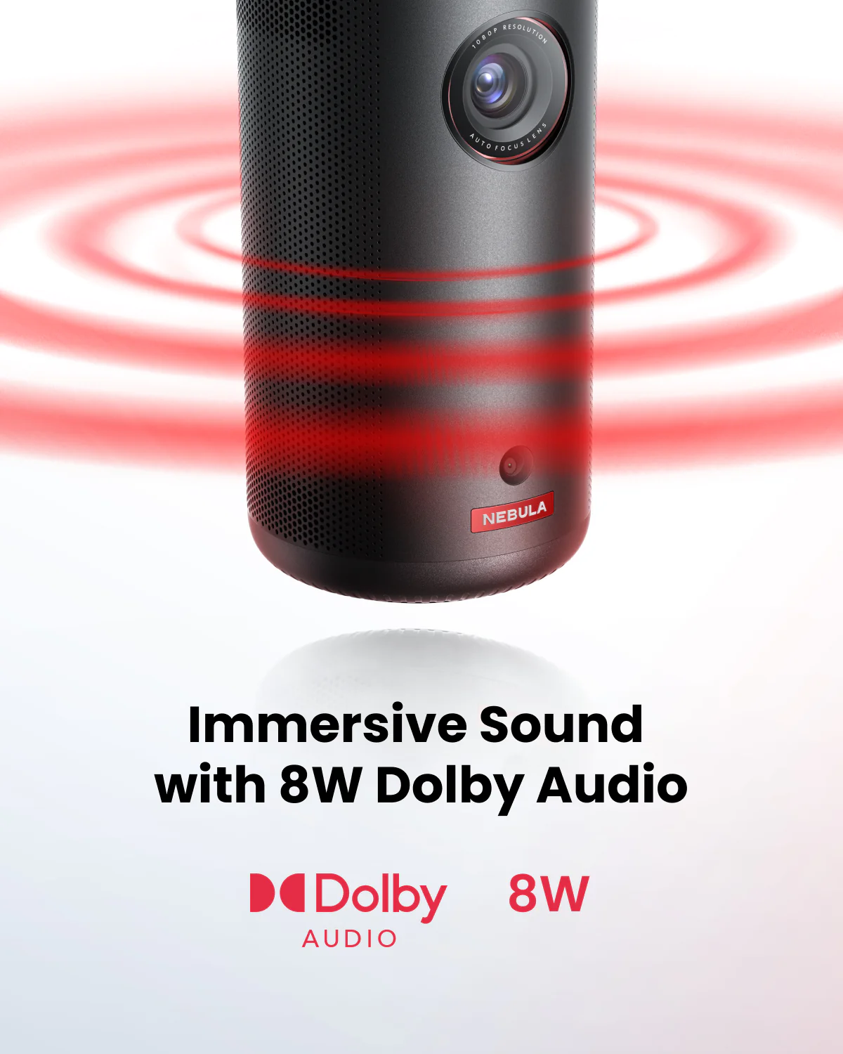 Anker Nebula Capsule 3 Pocket Projector - Black-116791 Anker Nebula Capsule 3 Pocket Projector - Black-116791