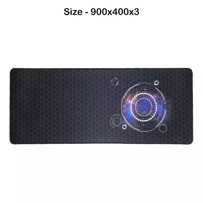 Gaming Mouse Pad - Abstract Circle (900x400x3)-0
