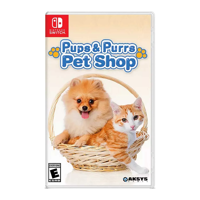 Pups & Purrs Pet Shop For Nintendo Switch - R1-0