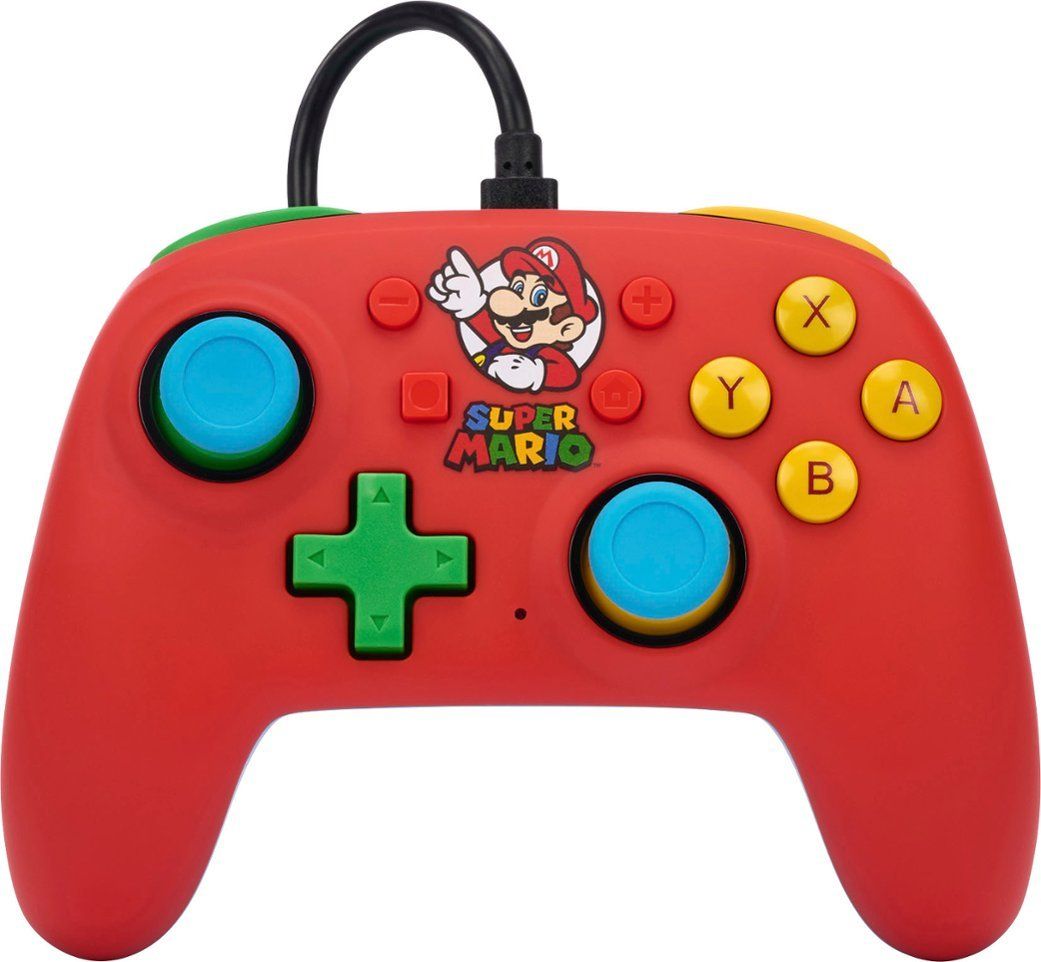PowerA Mario Medley Nano Nintendo Switch Wired Controller-0 PowerA Mario Medley Nano Nintendo Switch Wired Controller-0