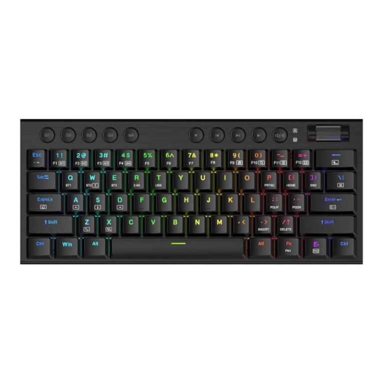Redragon K632 Pro Noctis 60% Rgb Mechanical Tri-mode Ultra-thin Low Profile Gaming Keyboard (English)-0
