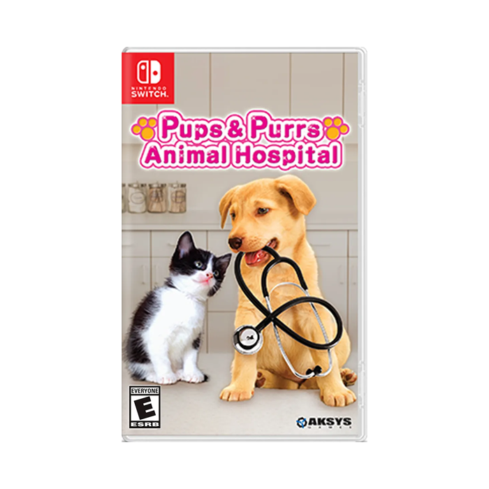 Pups & Purrs Animal Hospital For Nintendo Switch - R1-0