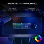 Razer Deathstalker V2 Wired Low Profile Optical Gaming Keyboard Linear Low Profile Optical Red Switch-116996