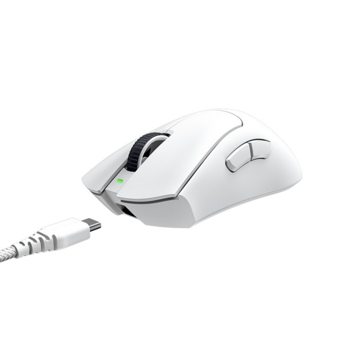Razer Deathadder V3 Pro Ultra-lightweight Wireless/wired Ergonomic Esports Mouse Up To 90 Hours Battery Life White-117019 Razer Deathadder V3 Pro Ultra-lightweight Wireless/wired Ergonomic Esports Mouse Up To 90 Hours Battery Life White-117019
