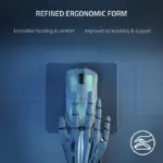 Razer Deathadder V3 Pro Ultra-lightweight Wireless/wired Ergonomic Esports Mouse Up To 90 Hours Battery Life White-117020