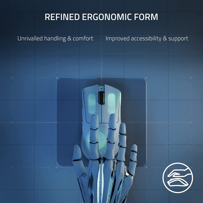 Razer Deathadder V3 Pro Ultra-lightweight Wireless/wired Ergonomic Esports Mouse Up To 90 Hours Battery Life White-117020 Razer Deathadder V3 Pro Ultra-lightweight Wireless/wired Ergonomic Esports Mouse Up To 90 Hours Battery Life White-117020