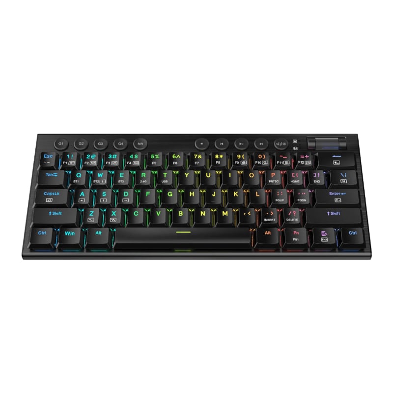 Redragon K632 Pro Noctis 60% Rgb Mechanical Tri-mode Ultra-thin Low Profile Gaming Keyboard (English)-118996 Redragon K632 Pro Noctis 60% Rgb Mechanical Tri-mode Ultra-thin Low Profile Gaming Keyboard (English)-118996