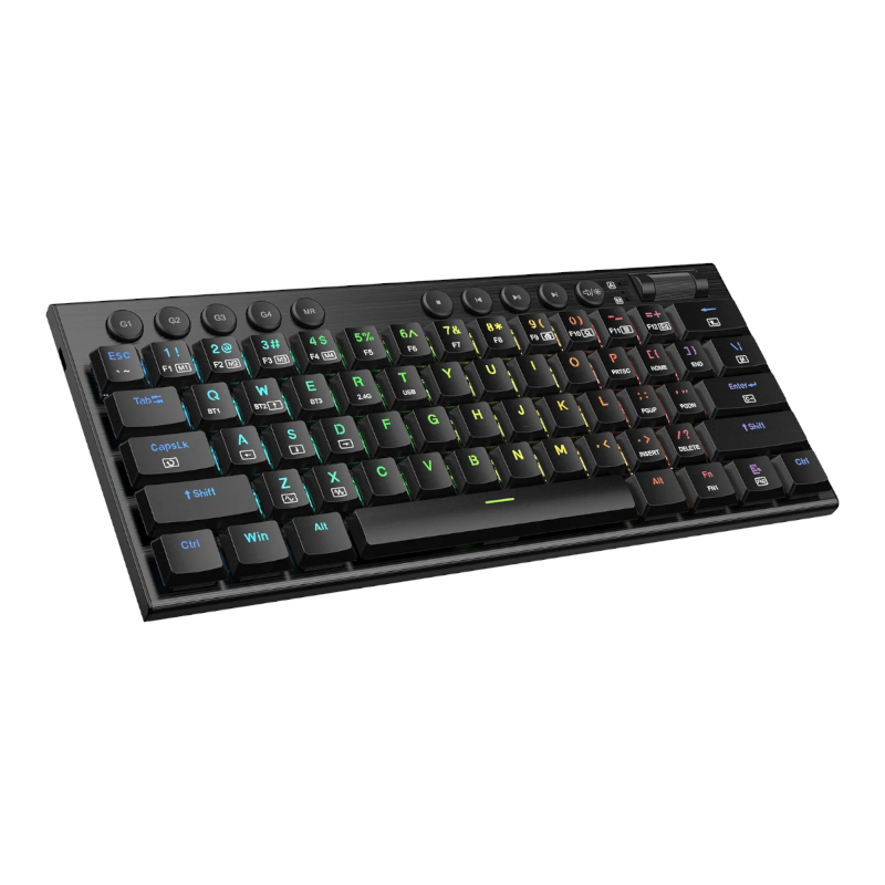 Redragon K632 Pro Noctis 60% Rgb Mechanical Tri-mode Ultra-thin Low Profile Gaming Keyboard (English)-118997 Redragon K632 Pro Noctis 60% Rgb Mechanical Tri-mode Ultra-thin Low Profile Gaming Keyboard (English)-118997
