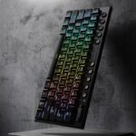 Redragon K632 Pro Noctis 60% Rgb Mechanical Tri-mode Ultra-thin Low Profile Gaming Keyboard (English)-118999
