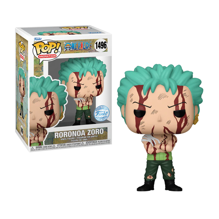 Funko Pop: One Piece- Roronoa Zoro (Nothing Happended) (Exc)-0
