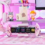 Divoom Times Gate | Pixel Art Informative Display - Pink-117697