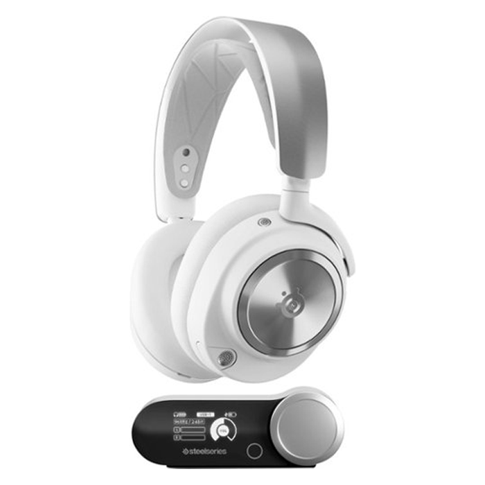 Steelseries Arctis Nova Pro Wireless For Pc & Playstation - White-0