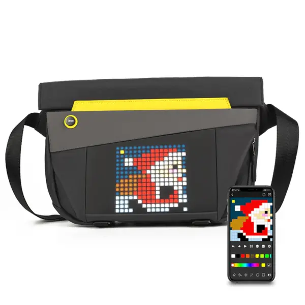Divoom Sling Bag-v Pixel Art Led Sling Bag-0