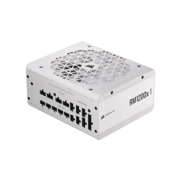Corsair Rm1200x Shift - 1200w 80 Plus Gold Fully Modular Gen 5 Atx Power Supply Unit - White (Uk)-0