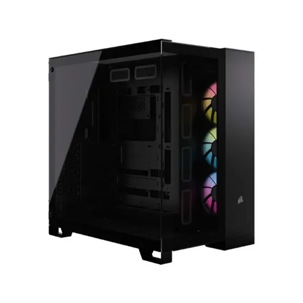 Corsair Icue Link 6500x Rgb Mid-tower Atx Dual Chamber Pc Case - Black CC-9011269-WW-0