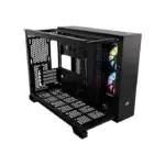 Corsair Icue Link 2500x Rgb Micro Atx Dual Chamber Pc Case - Black CC-9011267-WW-118353