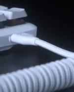 Fnatic Streak65 Lp Ultra Fast Low Profile Switches Doubleshot Pbt Key Caps 65% Compact Mechanical Keyboard - White-118411