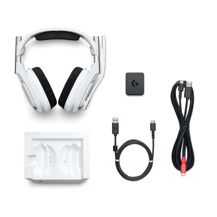 Astro A50 X Lightspeed Wireless Gaming Headset - White-118555 Astro A50 X Lightspeed Wireless Gaming Headset - White-118555