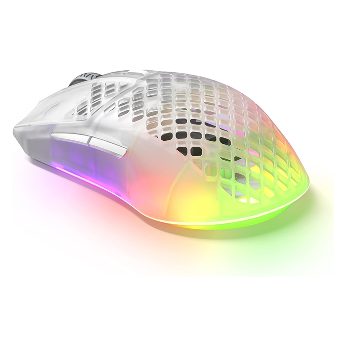 Steelseries Aerox 3 (2022) Ultra Lightweight Rgb Wireless Gaming Mouse - Ghost-0 Steelseries Aerox 3 (2022) Ultra Lightweight Rgb Wireless Gaming Mouse - Ghost-0