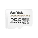 Sandisk High Endurance Micro Sdxc, 256gb + Sd Adapter-0