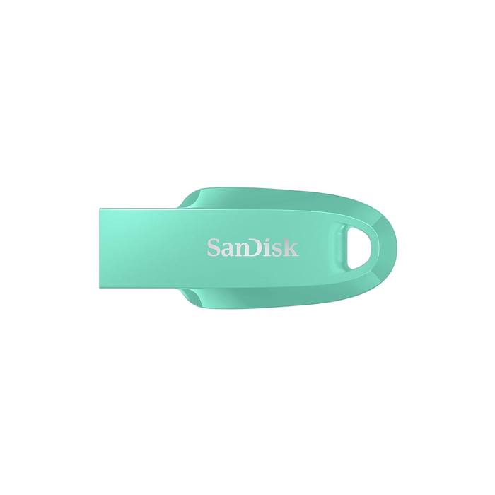 Sandisk Ultra Curve Usb 3.2 64gb 100mb/s Read Flash Drive Green-0