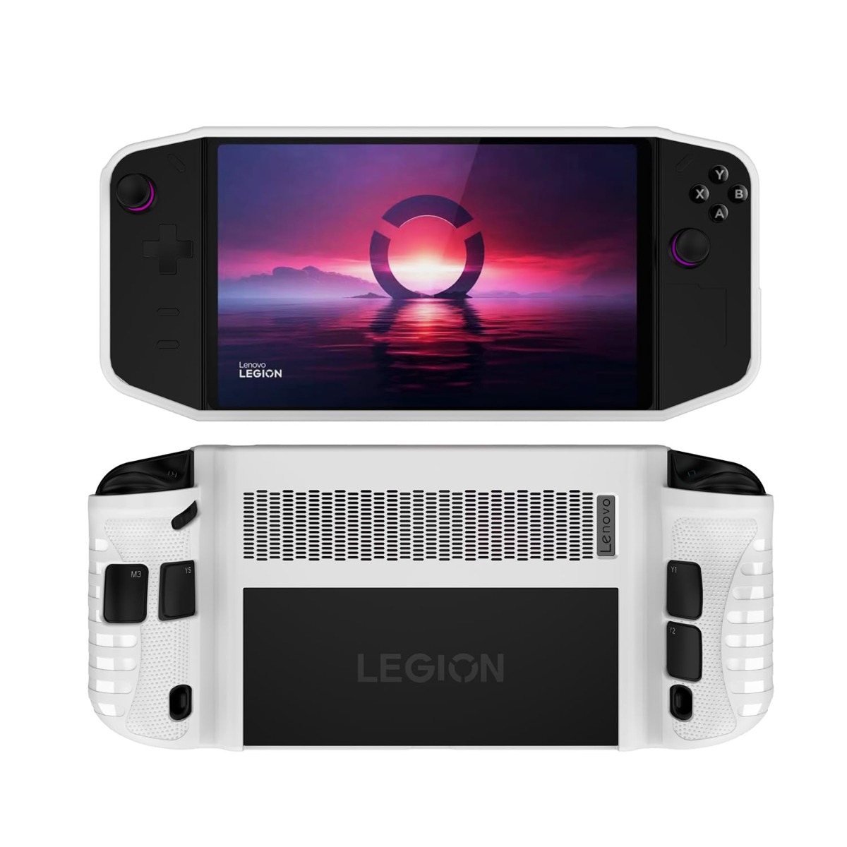 Tpu Case Protective Shell For Lenovo Legion Go Handheld - White-0 Tpu Case Protective Shell For Lenovo Legion Go Handheld - White-0