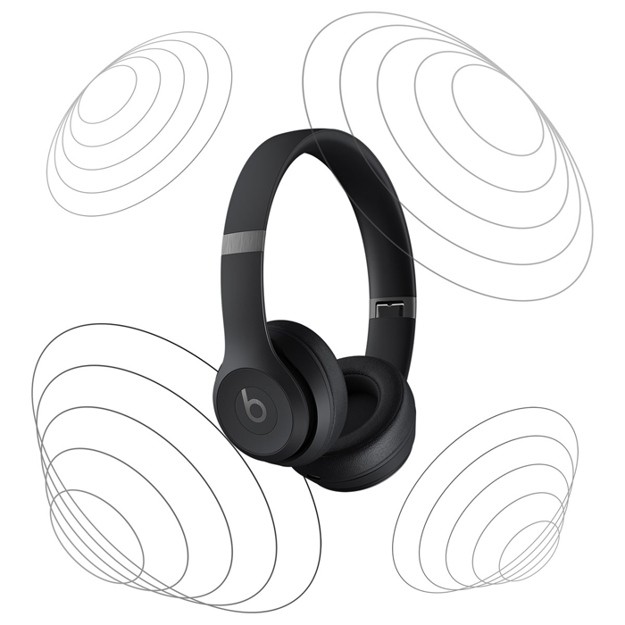 Beats Solo 4 Wireless Bluetooth On-ear Headphones - Matte Black-119272 Beats Solo 4 Wireless Bluetooth On-ear Headphones - Matte Black-119272