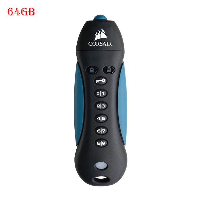 Corsair Flash Padlock 3 Secure Usb 3.0 Flash Drive - 64gb-0