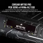 Corsair Mp700 Pro M.2 Pcie Gen5 X4 Nvme 2.0 Ssd - 2tb-119402