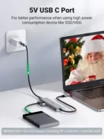 Ugreen 4 Ports Usb C Hub-119554