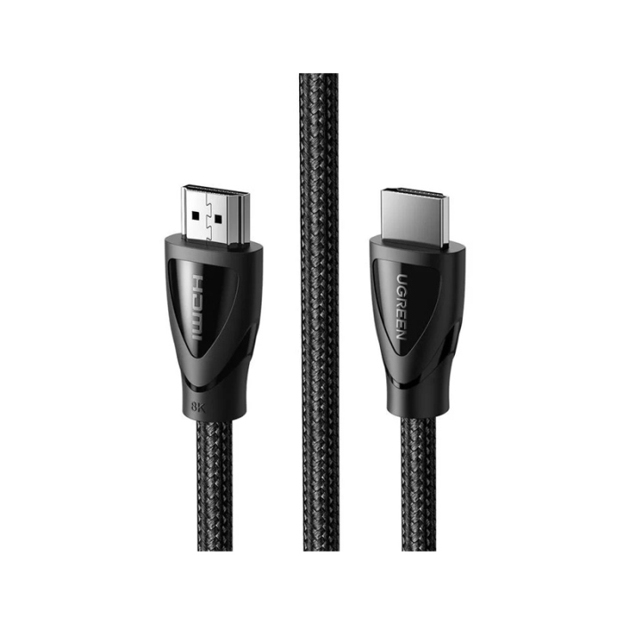 Ugreen Hdmi Cable 2m Male To Male With Cotton Braided - Black-0