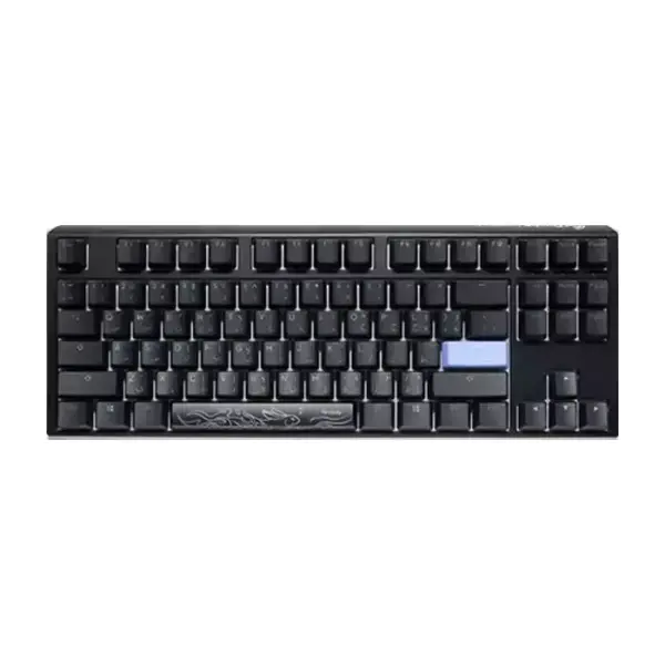 Ducky One 3 Classic Black/white Tkl Hot-swap Rgb 80% Mechanical Keyboard Cherry Brown Switch - English/arabic-0