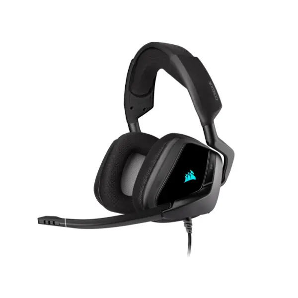 Corsair Void Rgb Elite Usb Premium Wired Gaming Headset - Carbon-0