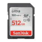Sandisk 512gb Ultra Sdxc Uhs-i Memory Card - Up To 150mb/s, C10, U1, Full Hd, Sd Card-0