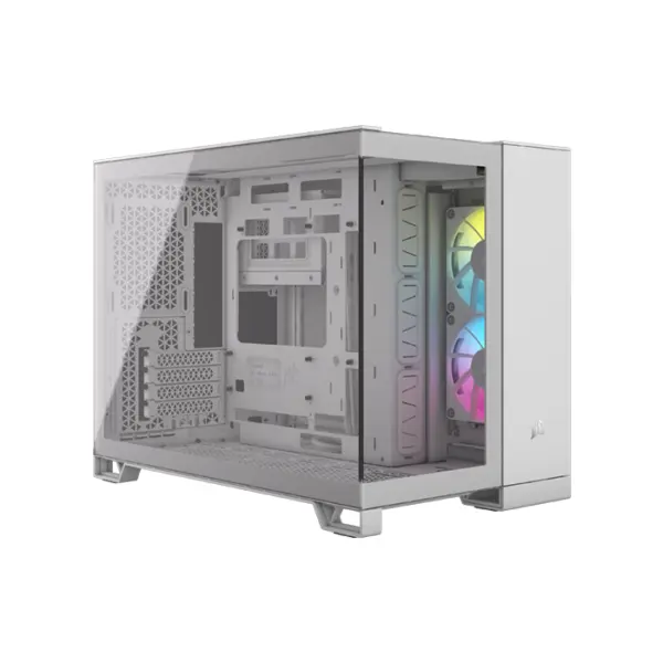 Corsair Icue Link 2500x Rgb Mid-tower Case - White-0