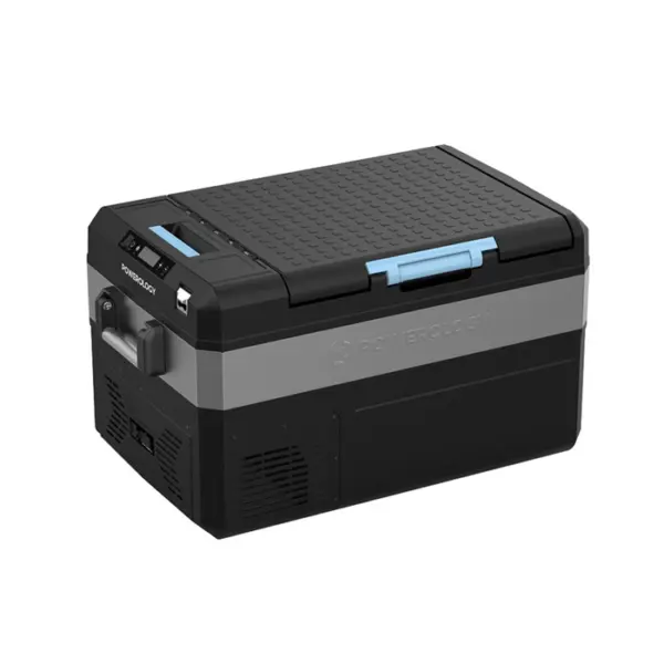 Powerology Portable Fridge 55l With App - Black-0