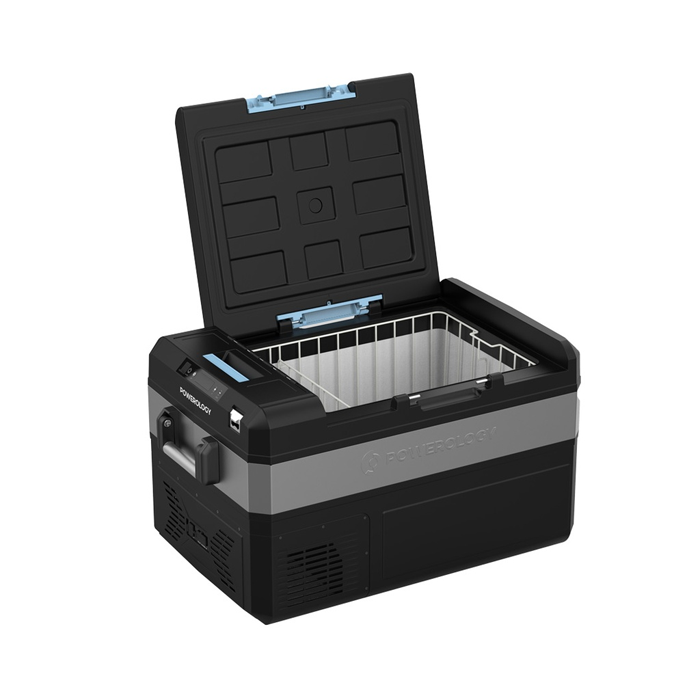 Powerology Portable Fridge 55l With App - Black-119816 Powerology Portable Fridge 55l With App - Black-119816