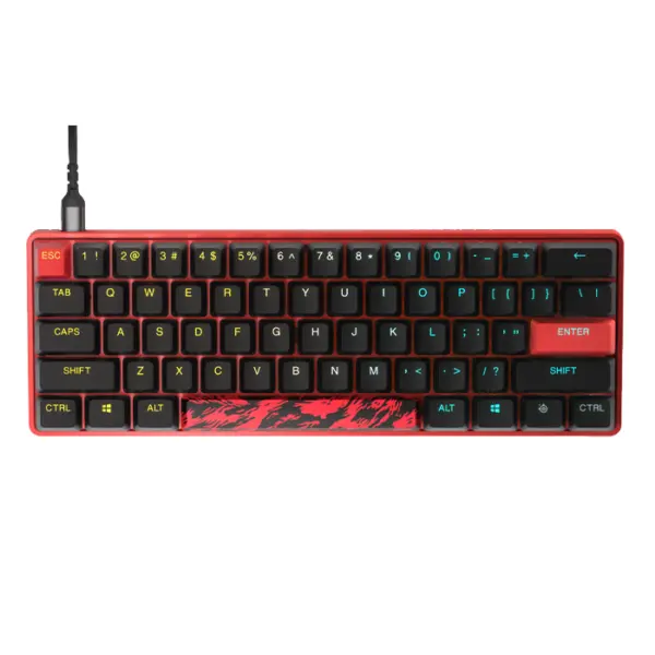 Steelseries Apex 9 Mini 60% Wired Gaming Keyboard - Faze Clan Edition (English)-0